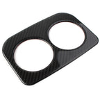 Carbon Fiber Rear Water Cup Panel Cover Trim for Subaru Forester (2013–2018)
