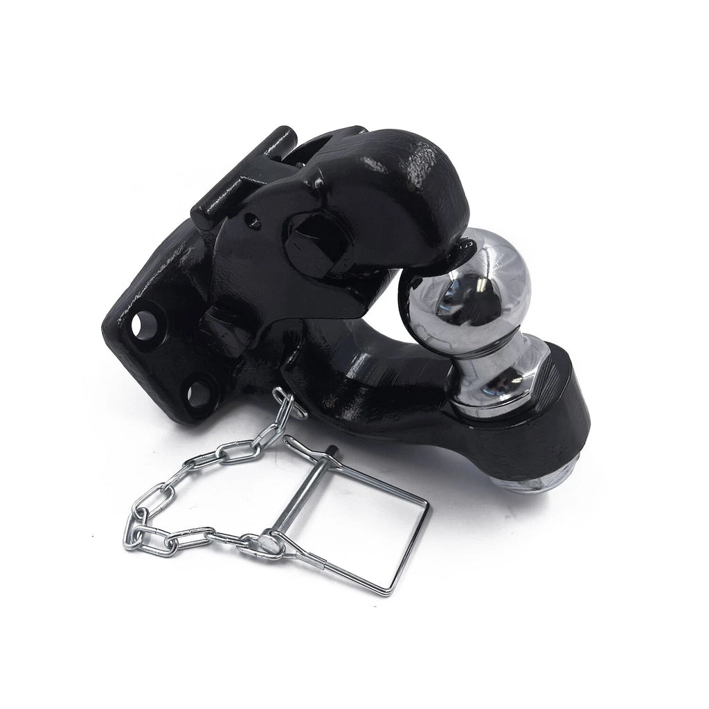8 Ton Pintle & 2" Ball Combo Trailer Hitch for Towing (Fits )