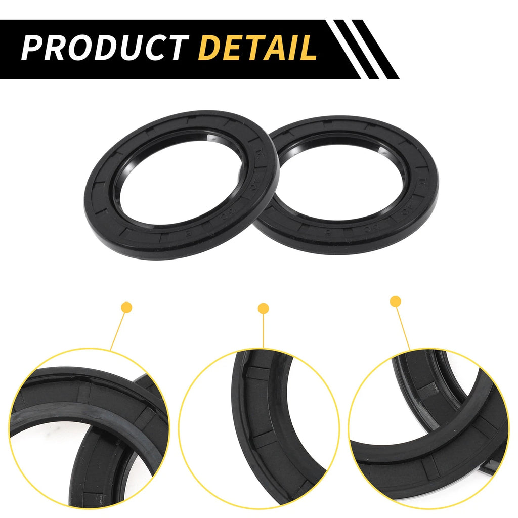 Set of 5 Oil Seal Rotary Shaft Seal NBR Rubber 40x60x5mm