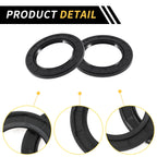 Set of 5 Oil Seal Rotary Shaft Seal NBR Rubber 40x60x5mm