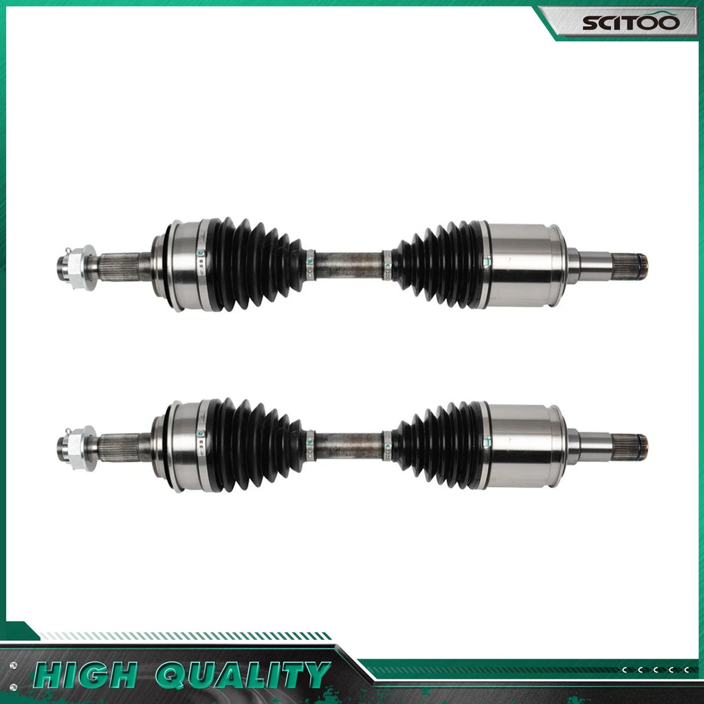2X Front CV Axles for Toyota Sequoia Tundra (2007–2020) 5.7L