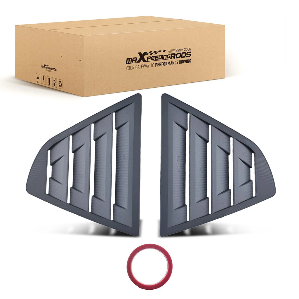 Carbon Fiber Look Side Window Scoops for Toyota Camry (2018–2024)
