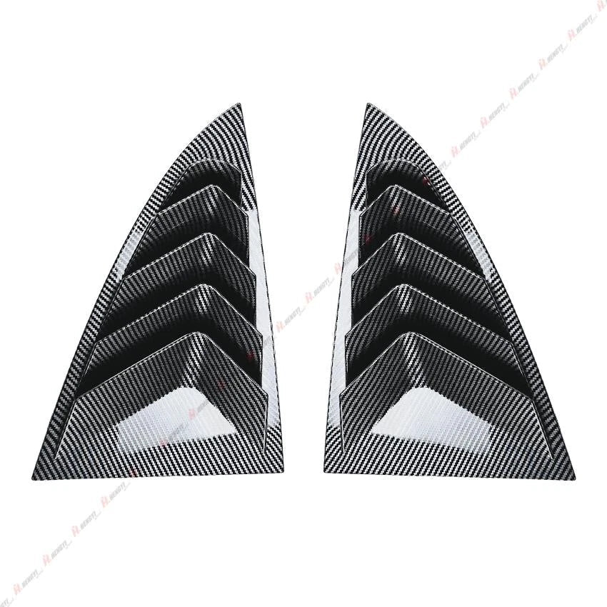 Rear Window Louver Shutter Cover Trim for Tesla Model 3