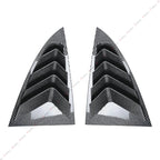 Rear Window Louver Shutter Cover Trim for Tesla Model 3