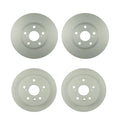 Disc Brake Rotors Kit for Lexus Toyota (296mm Front, 268mm Rear)