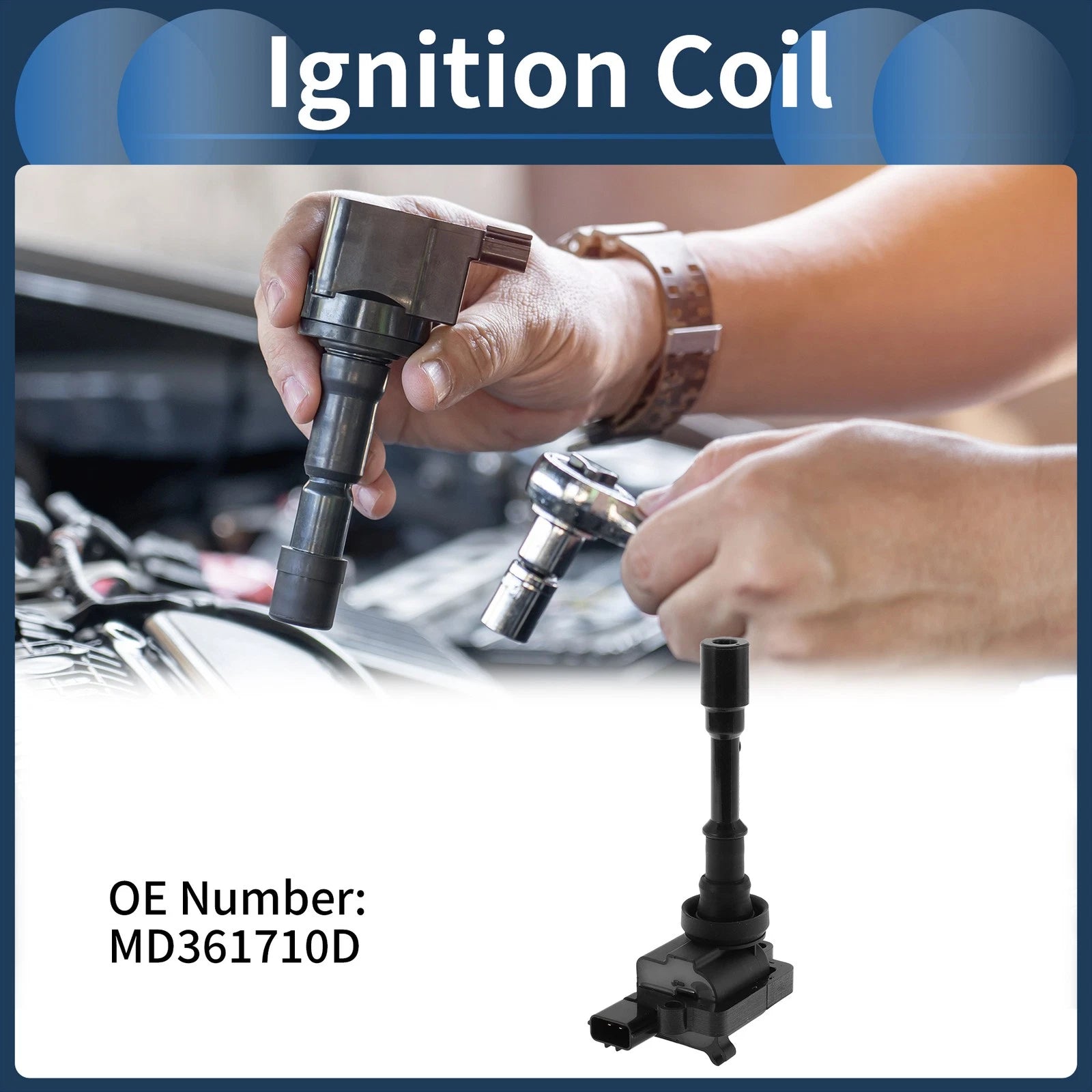 Ignition Coil Pack No.MD361710D for Mitsubishi Lancer (2005)