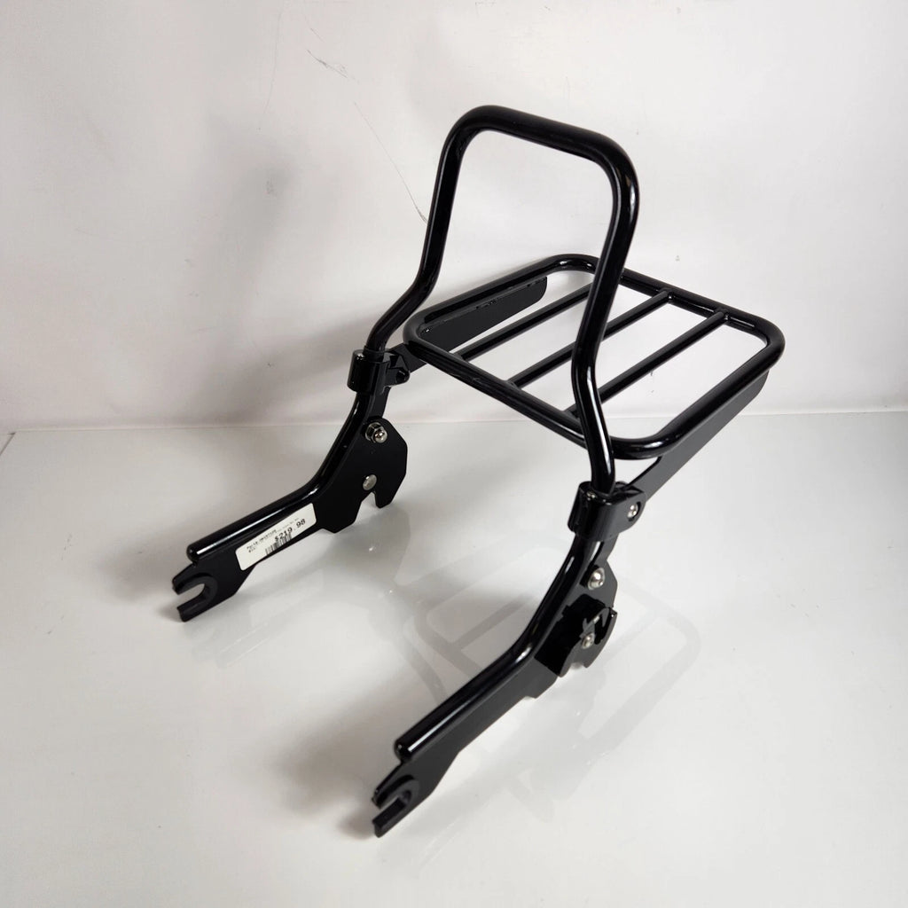Hogworkz Black Easy Detachable Sissy Bar Backrest for Harley-Davidson Softail (2018–2023)
