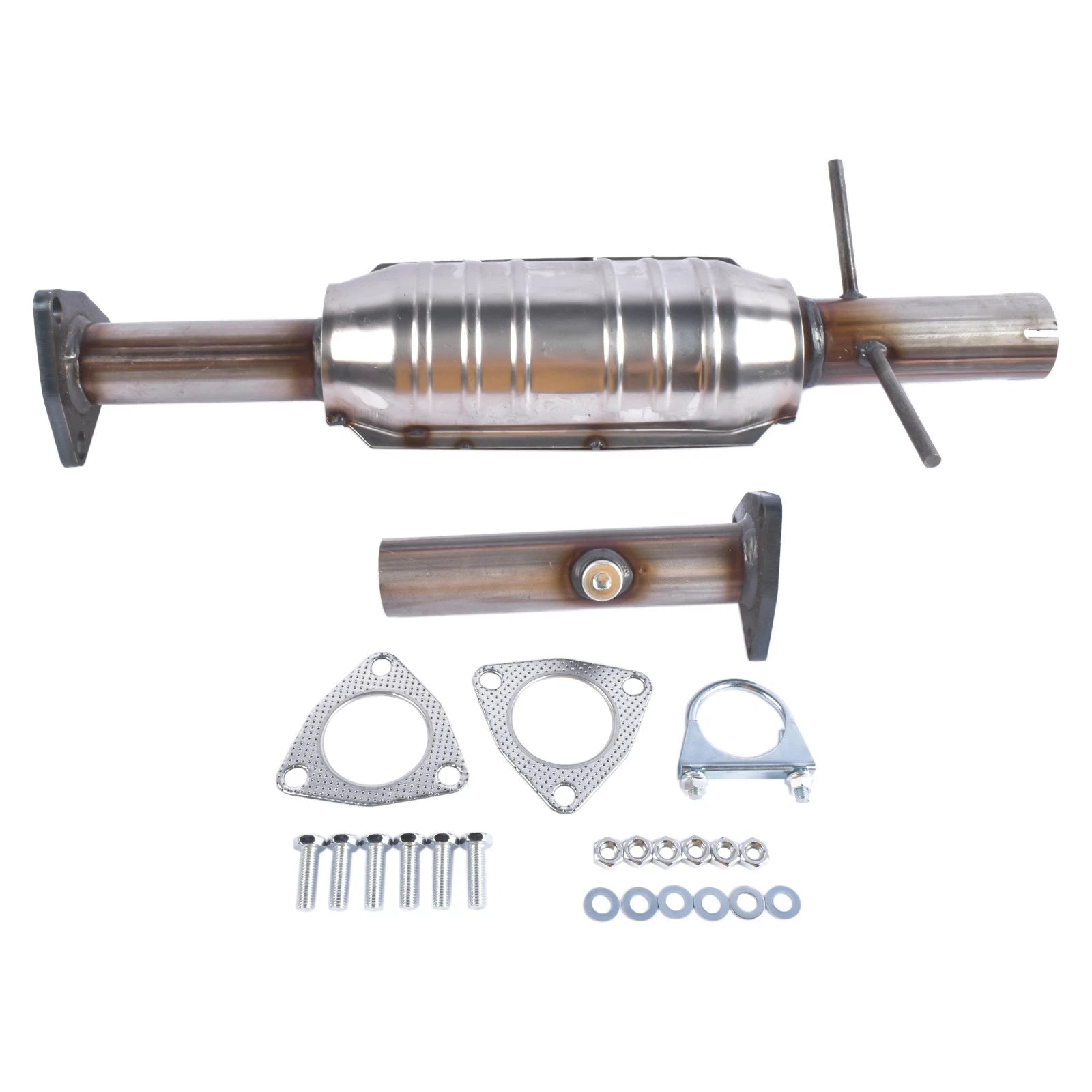 Rear Catalytic Converter Stainless Steel for Chevy S10 GMC Sonoma Hombre (1996–2003)