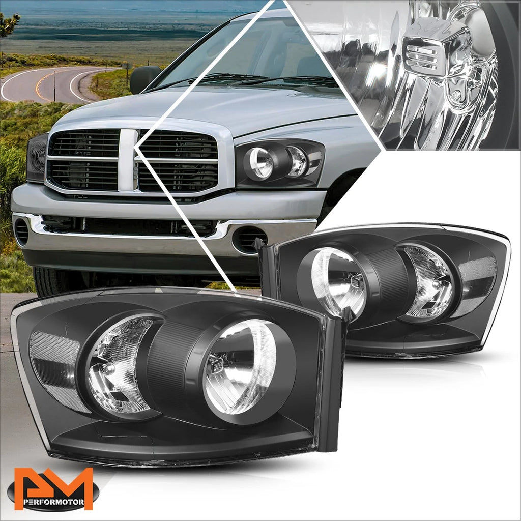 Headlight and Amber Side Corner Lamp Pair for Ford Ranger (2001–2011)