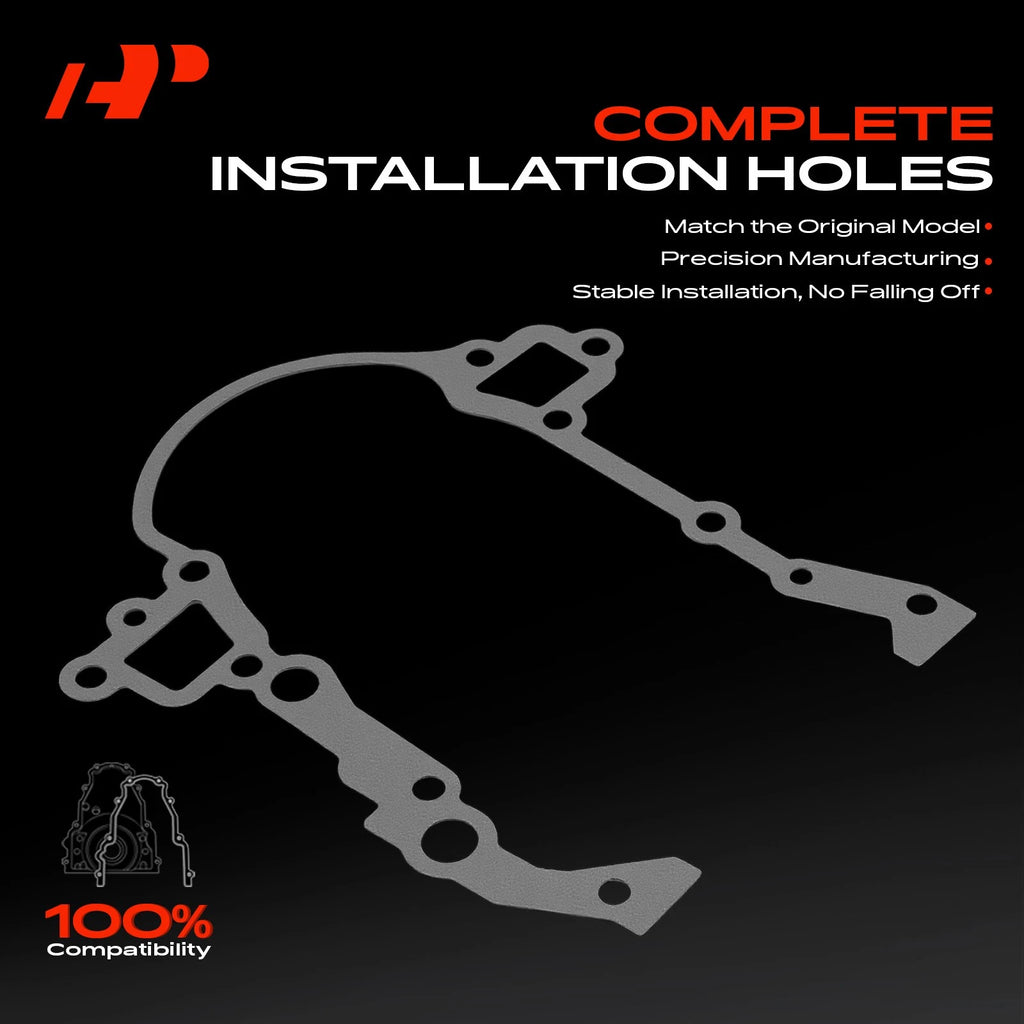 Engine Timing Cover Gasket Set for Buick Regal, LeSabre, Chevy, Pontiac