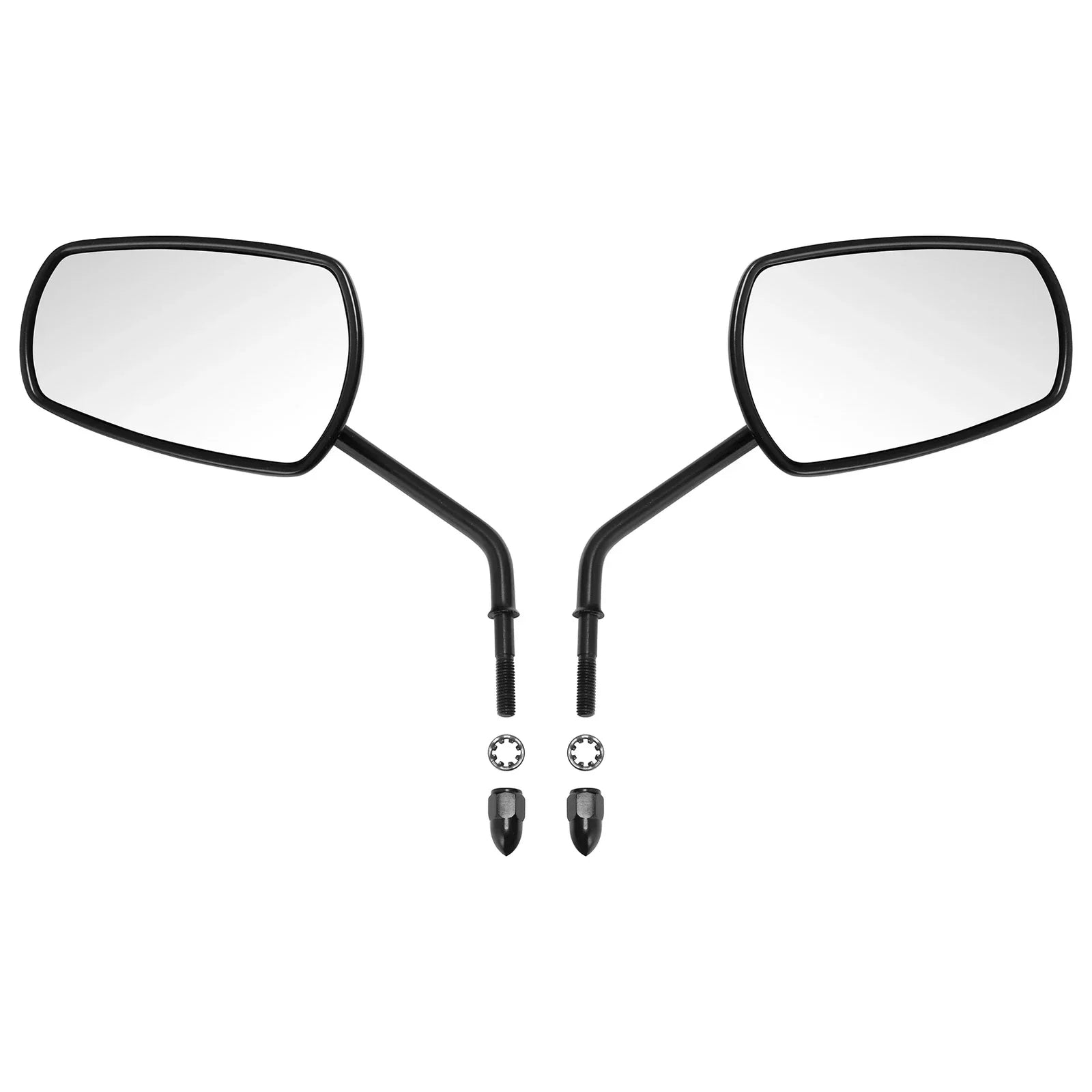 8mm Rear View Mirrors for Harley Road Glide Electra Street Glide Sportster