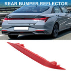 Rear Right Bumper Reflector for Hyundai Elantra Sedan (2021-2023) Red