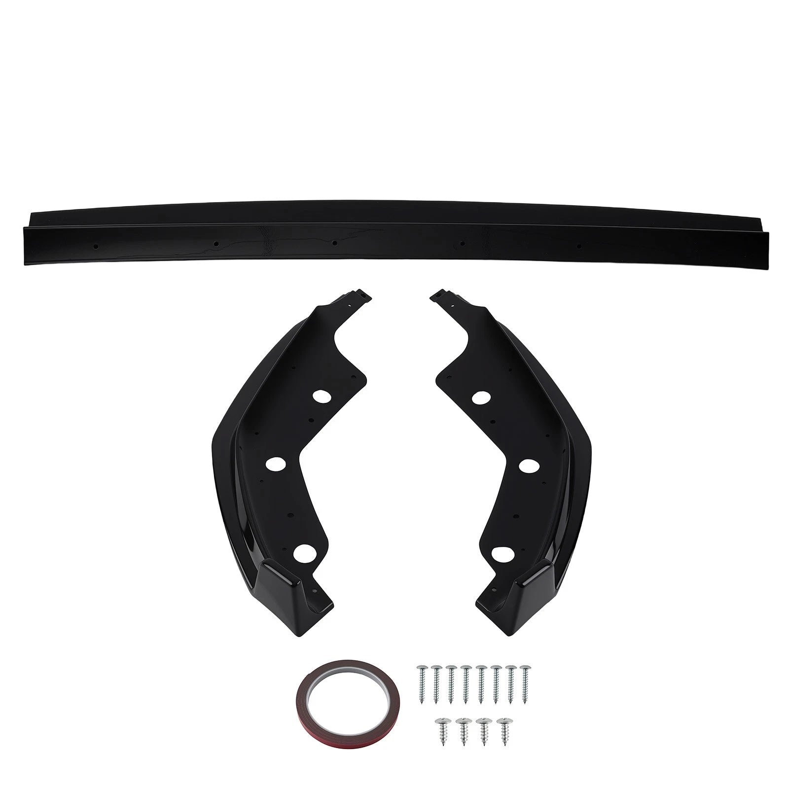 Bumper Lip Spoiler Kit for BMW G20 G21 330i M Sport (2019–2021) Black