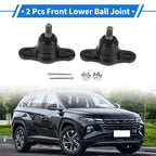 2 x Front Lower Ball Joints for Hyundai Elantra (2007-2010)
