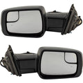Power Heated Folding Mirrors for Ram 1500 (2019–2022) - Black Pair