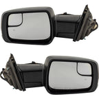 Power Heated Folding Mirrors for Ram 1500 (2019–2022) - Black Pair