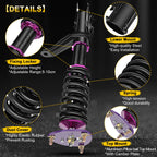 Coilovers for Acura RSX (2002–2006) Adjustable Height Suspension