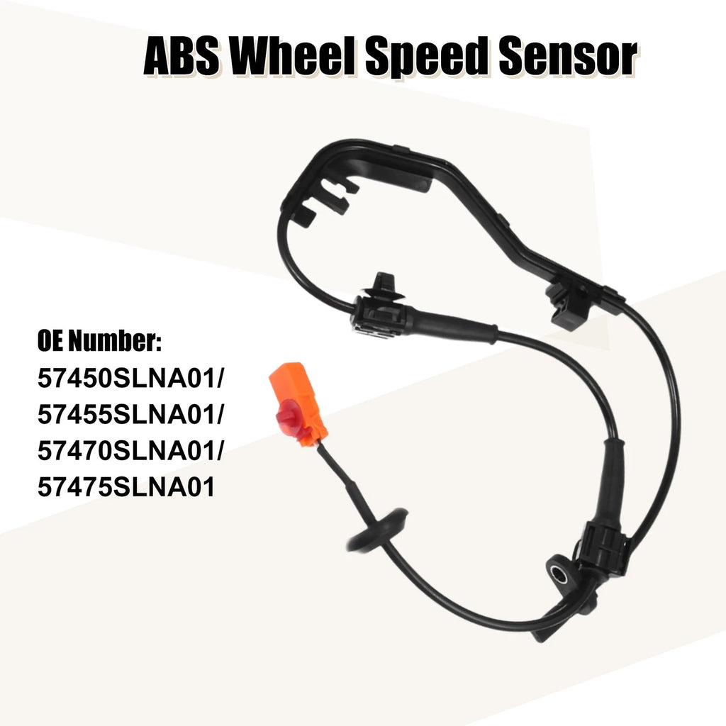 Set of 4 ABS Sensors No. 57450SLNA01 for Honda Fit (2007–2008)