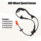 Set of 4 ABS Sensors No. 57450SLNA01 for Honda Fit (2007–2008)