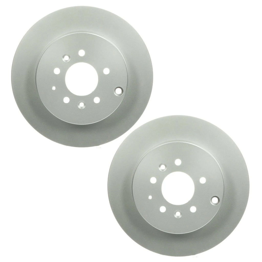 Set of 2 Bosch QuietCast Rear Disc Brake Rotors for Mazda CX-9 (2007–2015)