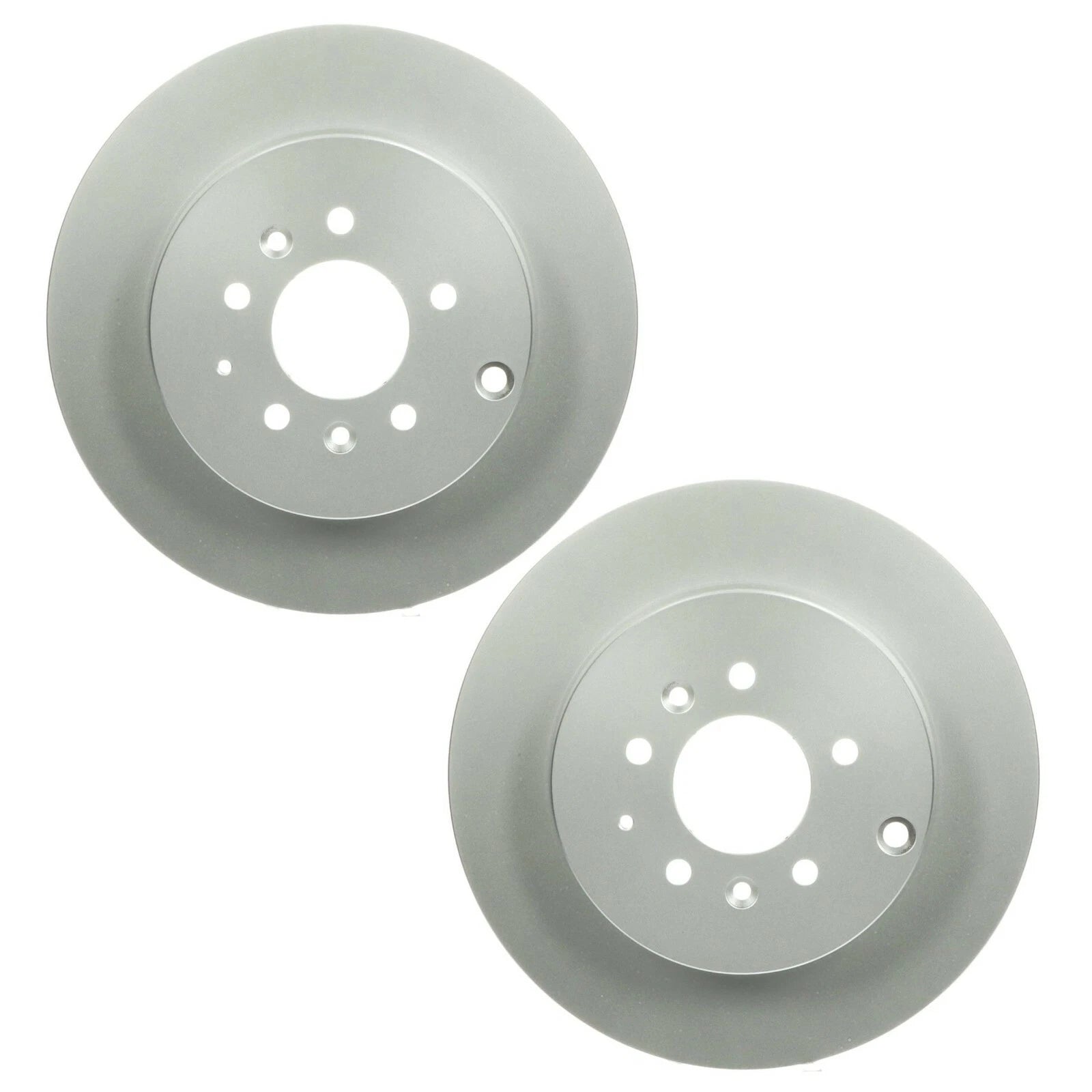 Set of 2 Bosch QuietCast Rear Disc Brake Rotors for Mazda CX-9 (2007–2015)