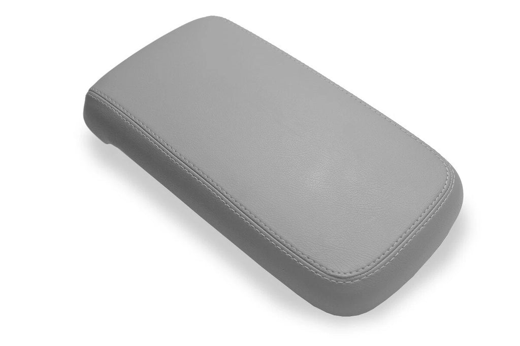 Console Lid Pull Over Cover Leather for Chevrolet Colorado (2015–2022) Light Gray