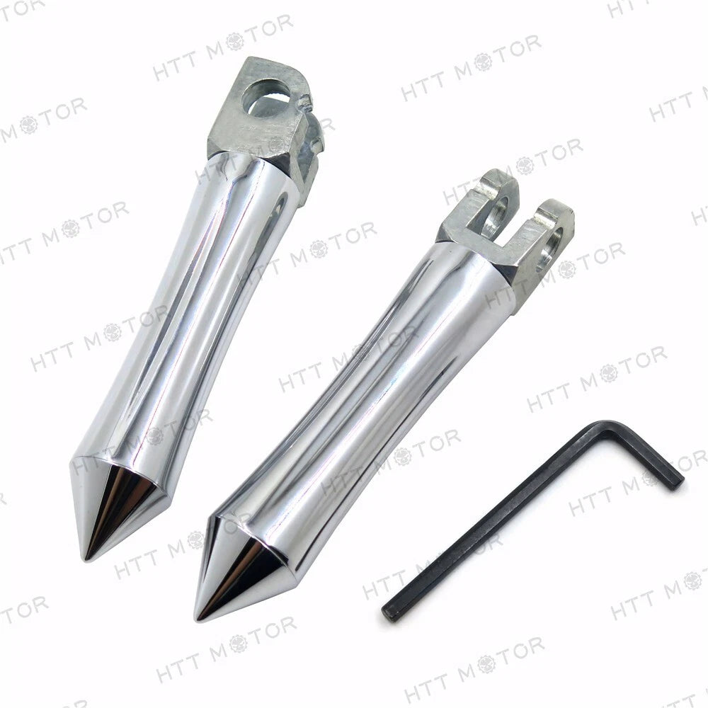 Chrome Footpegs for Suzuki GSXR600 (1992-1993), GSXR750 (1993-1997)
