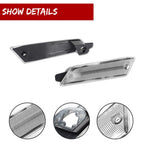 2X Clear Lens Front Fender Side Marker Lights for Ford Mustang (1979–1986)