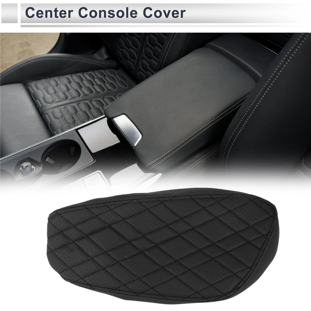 Center Console Cover for BMW X1 (2016–2022) Black 1 Pc