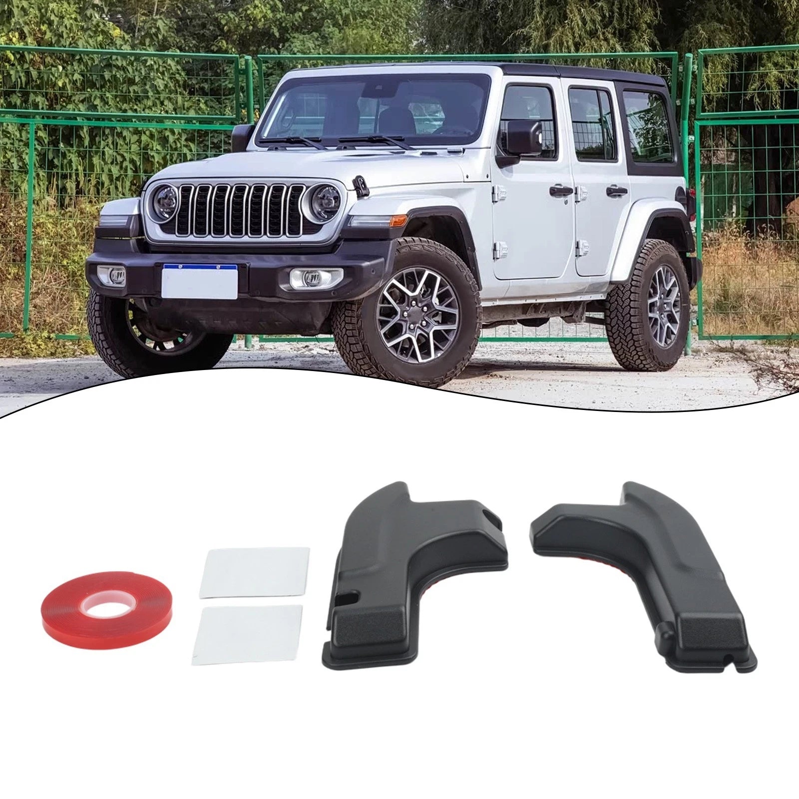 Rear Defogger Cover for Jeep Wrangler JL 4XE (2021–2023)