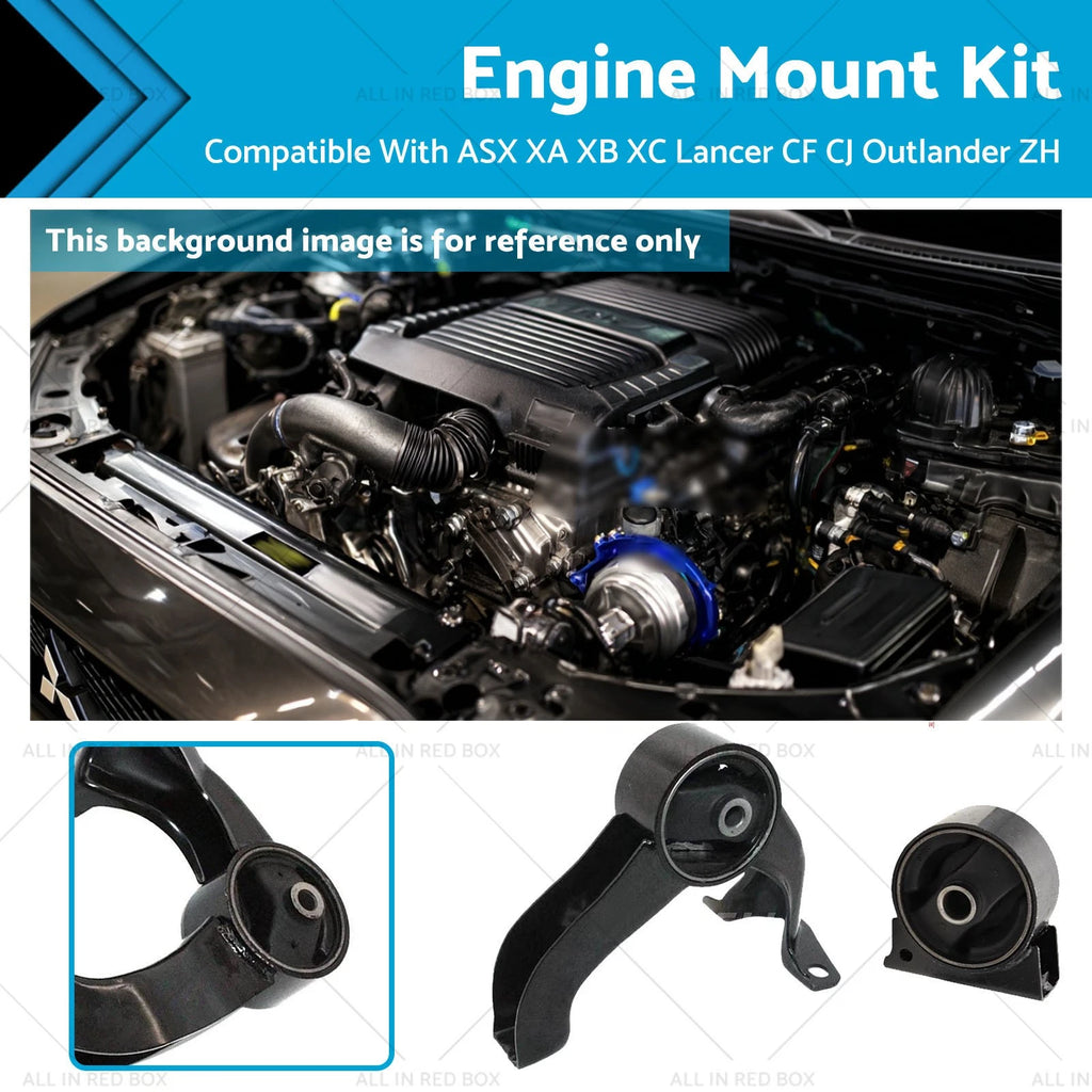 Engine Mount Kit for Mitsubishi Lancer CF CJ ASX XA XB XC Outlander ZH