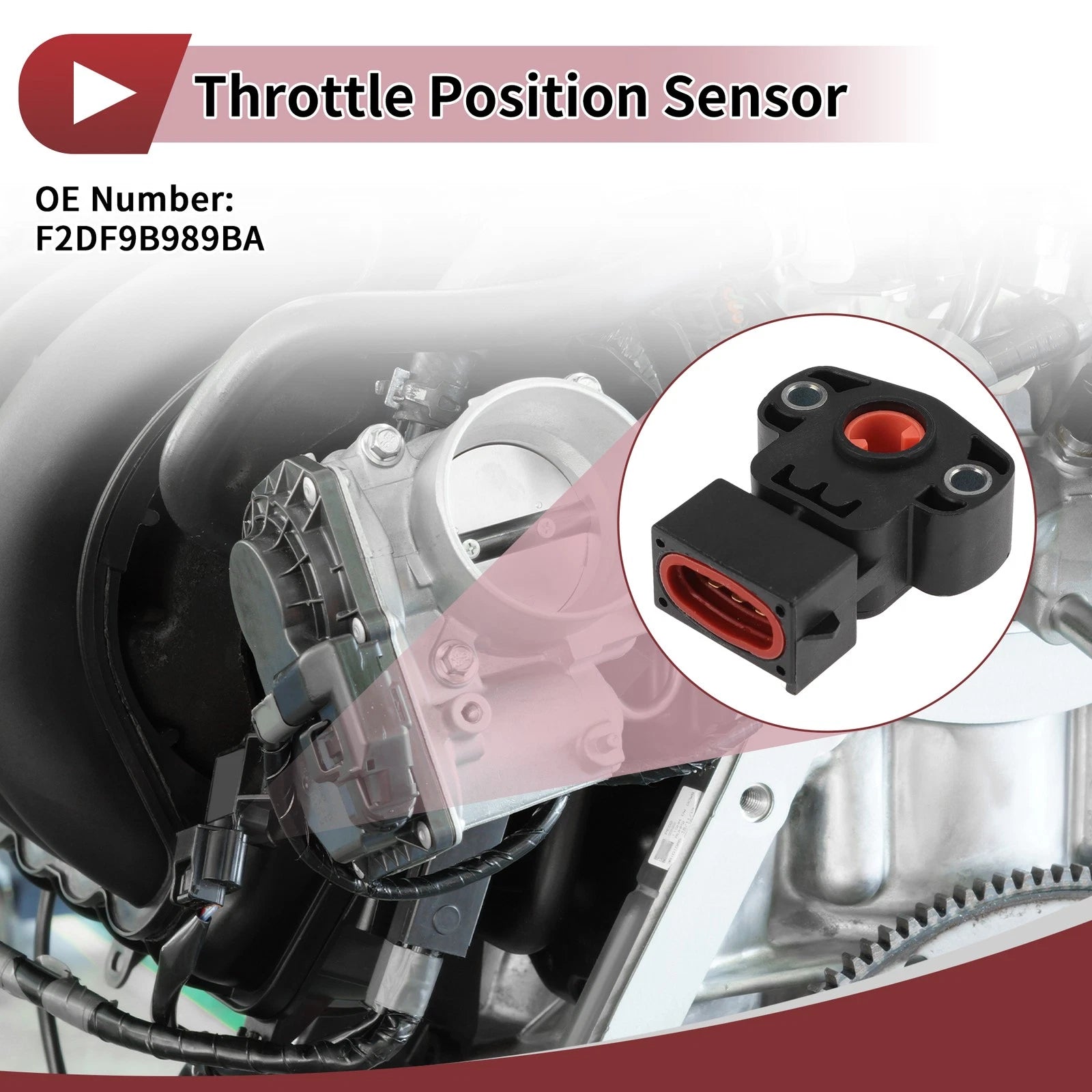 Throttle Position Sensor for Ford Aerostar (1987–1993) No.F2DF9B989BA