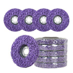 Set of 10 Strip Discs for Angle Grinders (4-1/2" x 7/8")