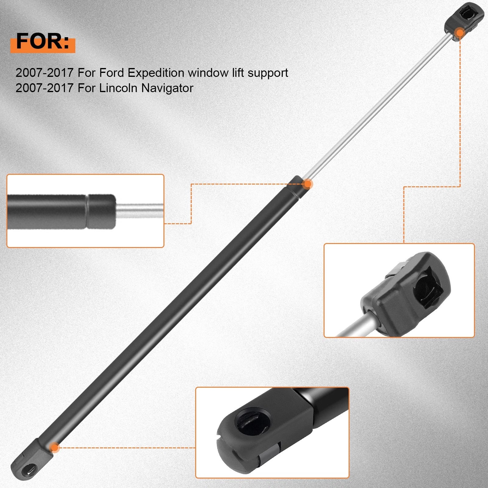 2 Rear Window Lift Supports for Ford Expedition (2007-2017)