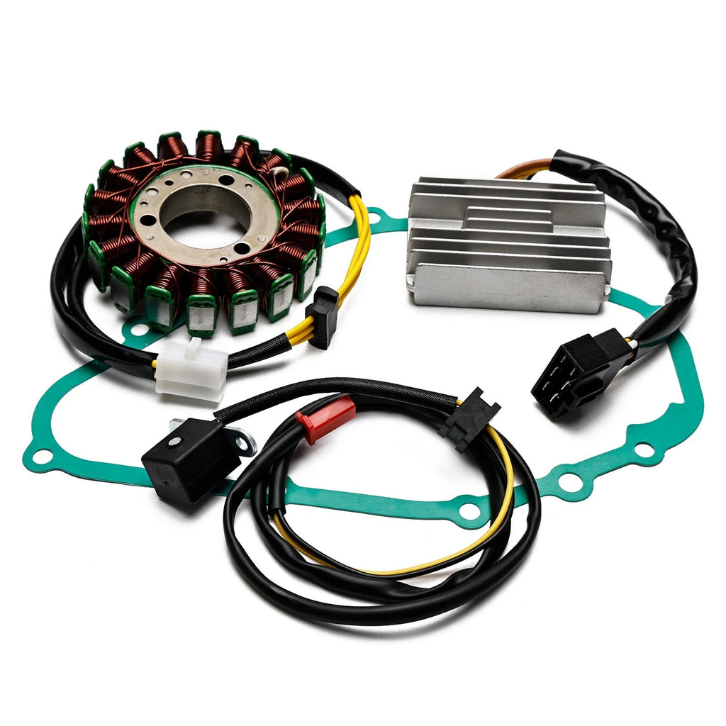 Magneto Stator + Voltage Rectifier + Gasket for Kawasaki ER 5 Twister (1997–2005)