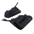 Fog Lamp Cover Pair for Chevrolet Traverse (2018–2021) Black Bezel
