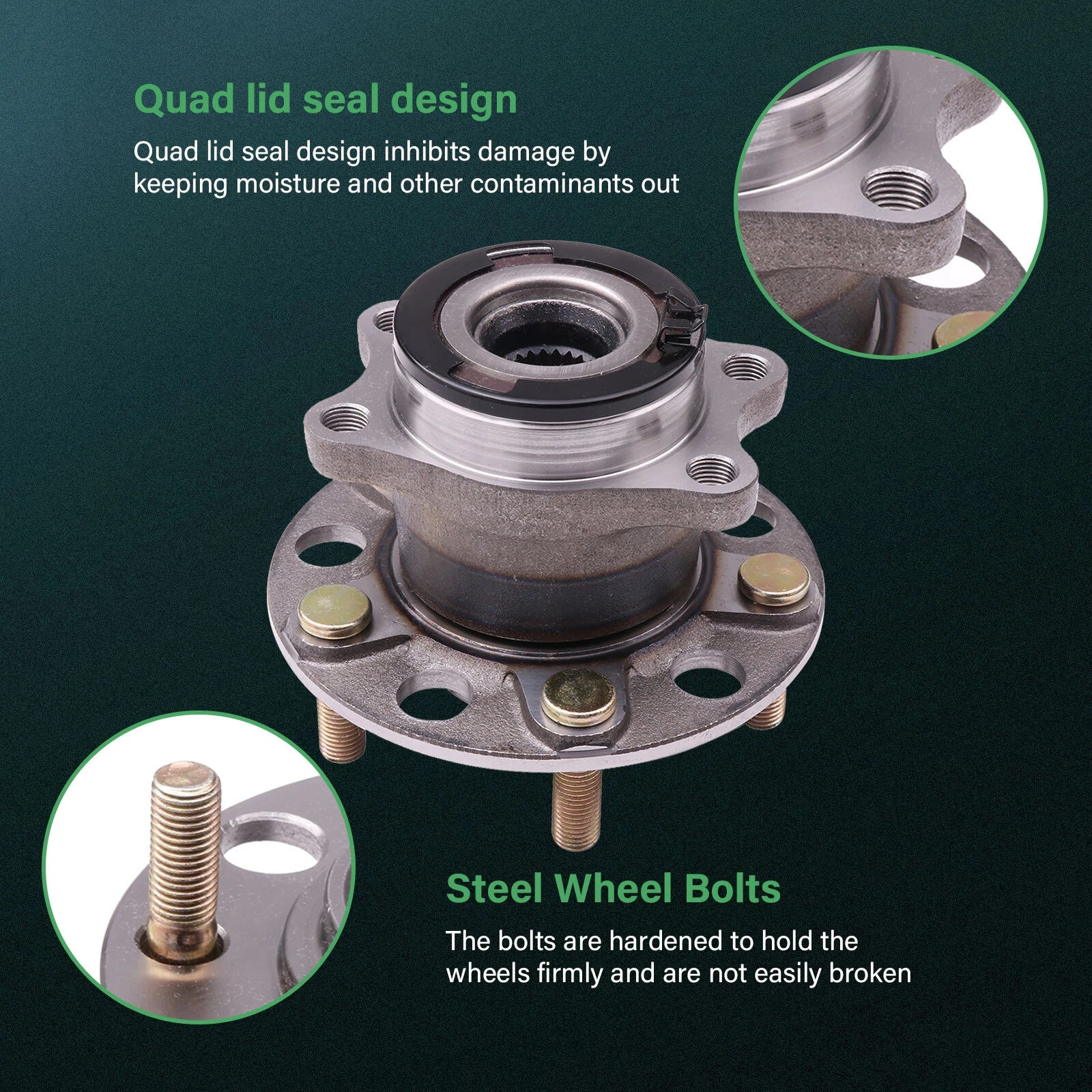 Rear Wheel Hub Bearing Assembly for Jeep Compass Patriot (2007–2016)