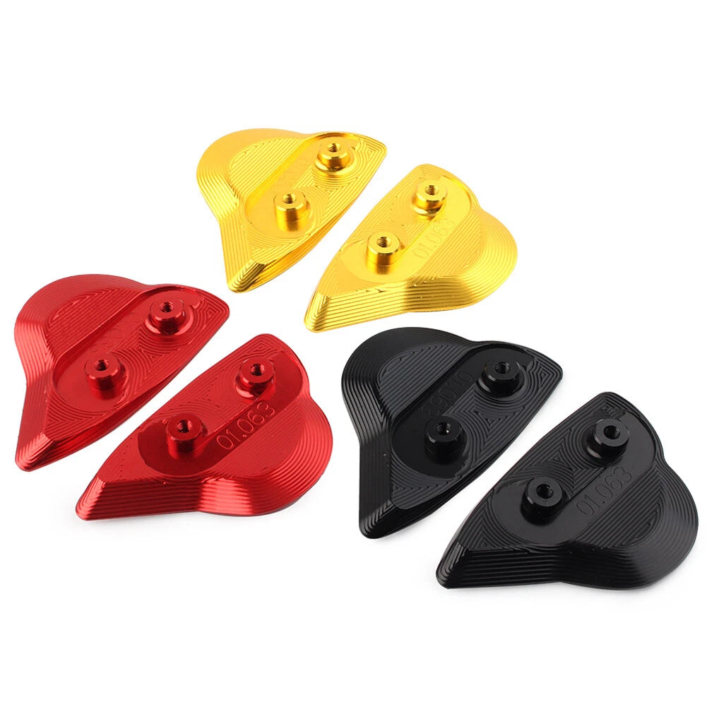 Rearview Mirror Block Off Base Plates for Yamaha YZF-R6 (2017–2020)