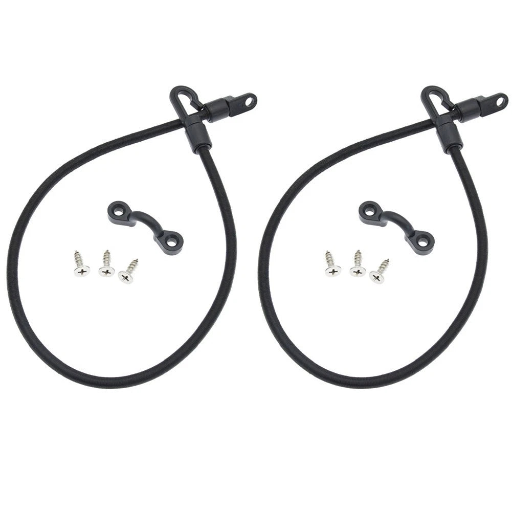 2pcs Elastic Hook Anti-Lost Rope for Kayak Fishing Rod Accessories