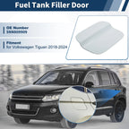 Rear White Fuel Door Gas Filler Lid Cover Cap 5NN809909 for VW Tiguan (2018–2024)