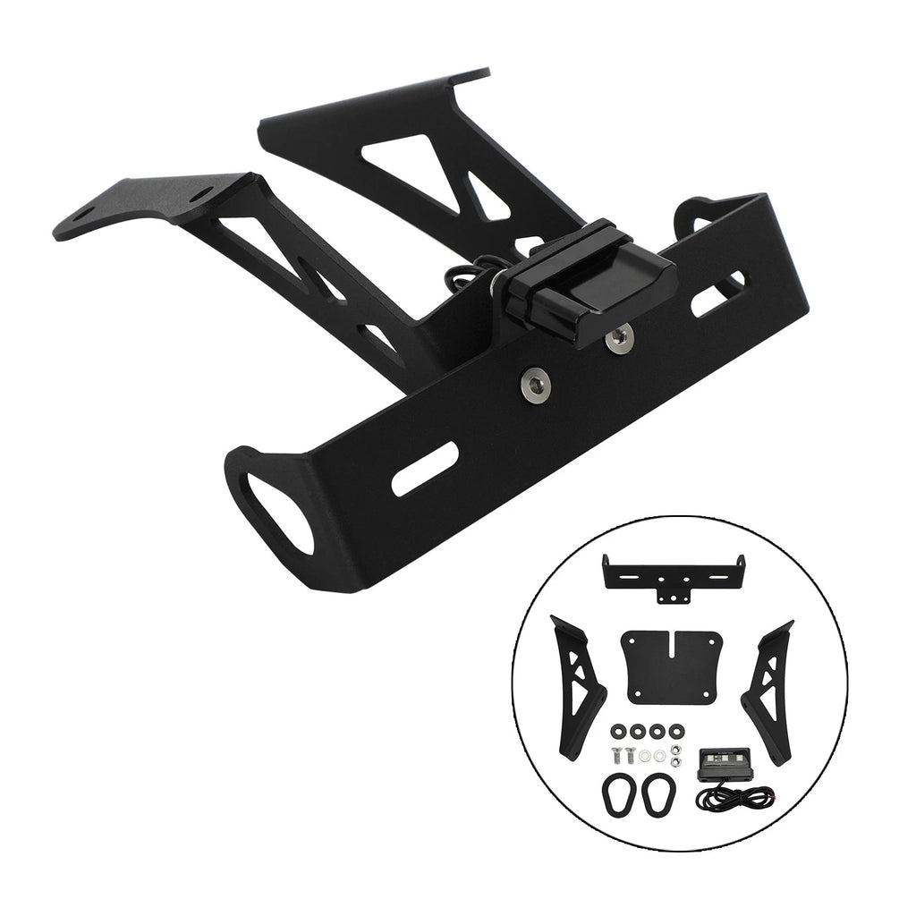 License Plate Holder Bracket for Yamaha R3 R25 (2019–2021) Black