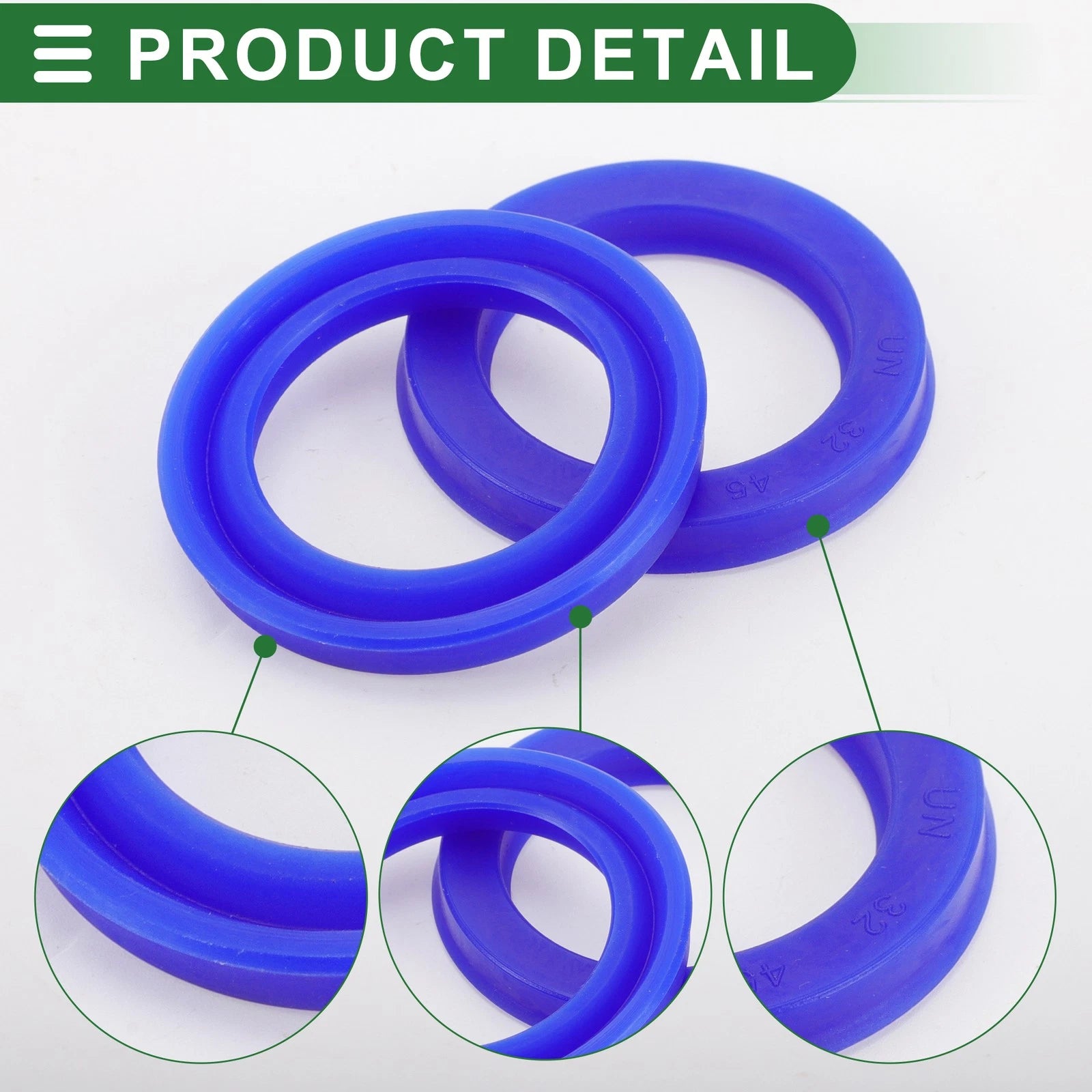 Set of 5 Oil Seal Rotary Shaft Seal 32x45x6mm High Pressure for Automotive