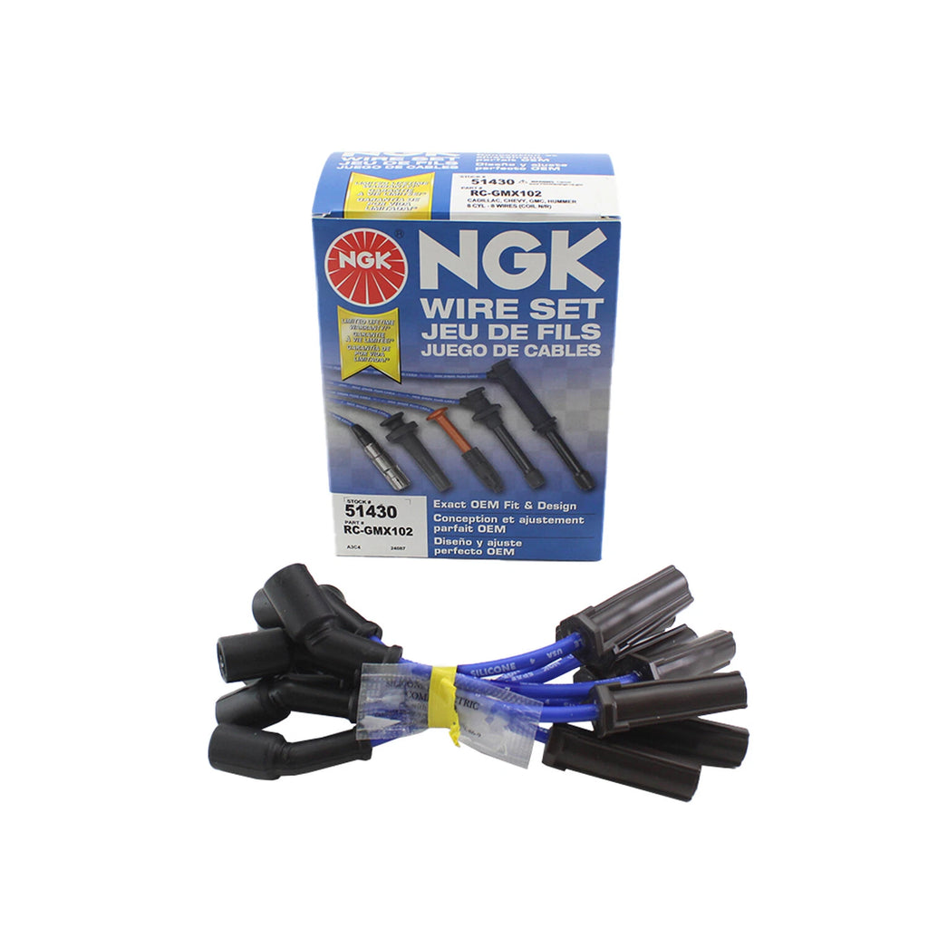 NGK Spark Plug Wire Set 51430 for