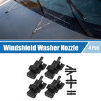 Set of 4 Windshield Washer Nozzles No. 85381-12300 for Toyota Corolla Altis