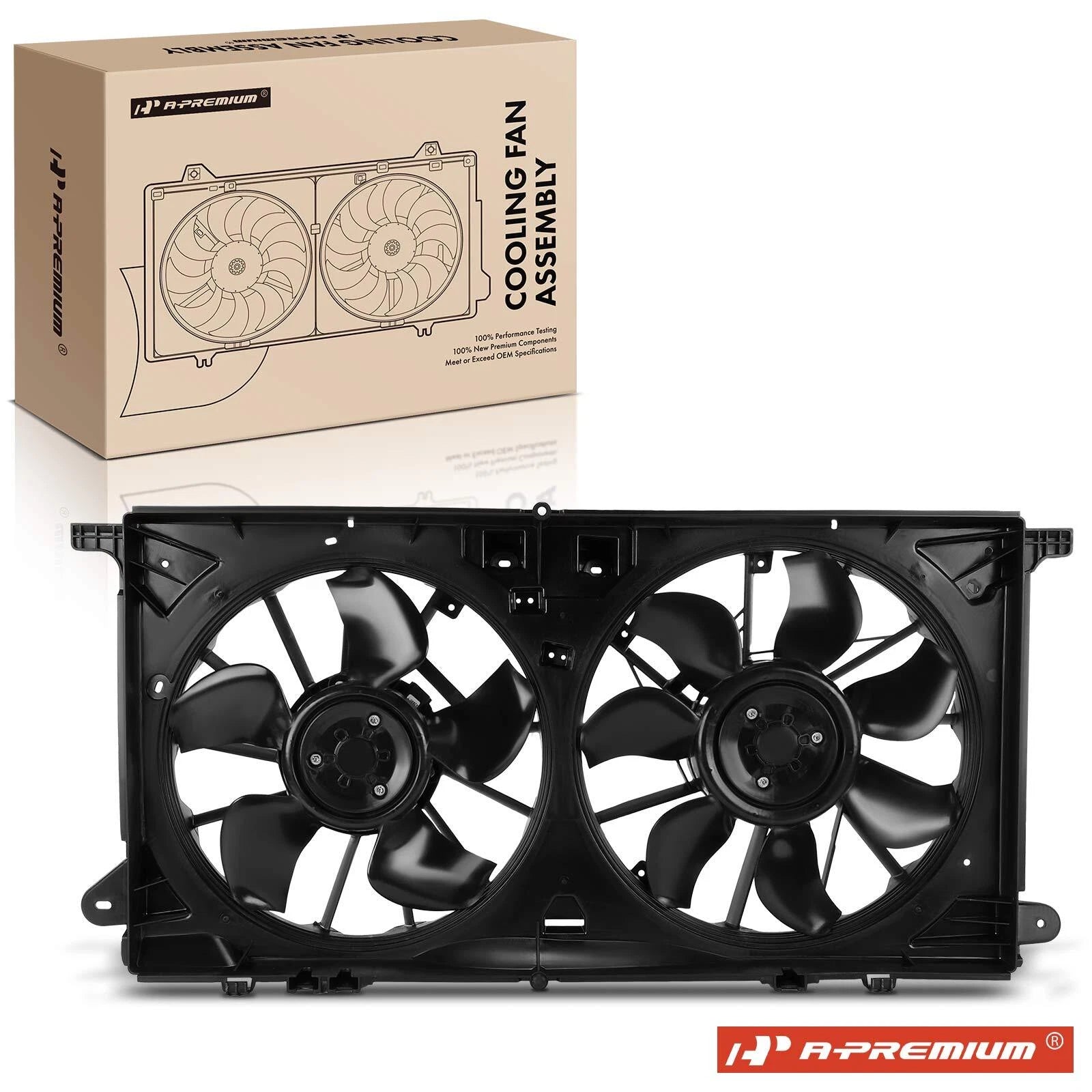 Dual Cooling Fan Assembly for Ford F-150 (2021–2025)