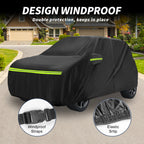 Waterproof Car Cover 241D-PU for Suzuki Swift IV/V (2011–2023) with Zipper