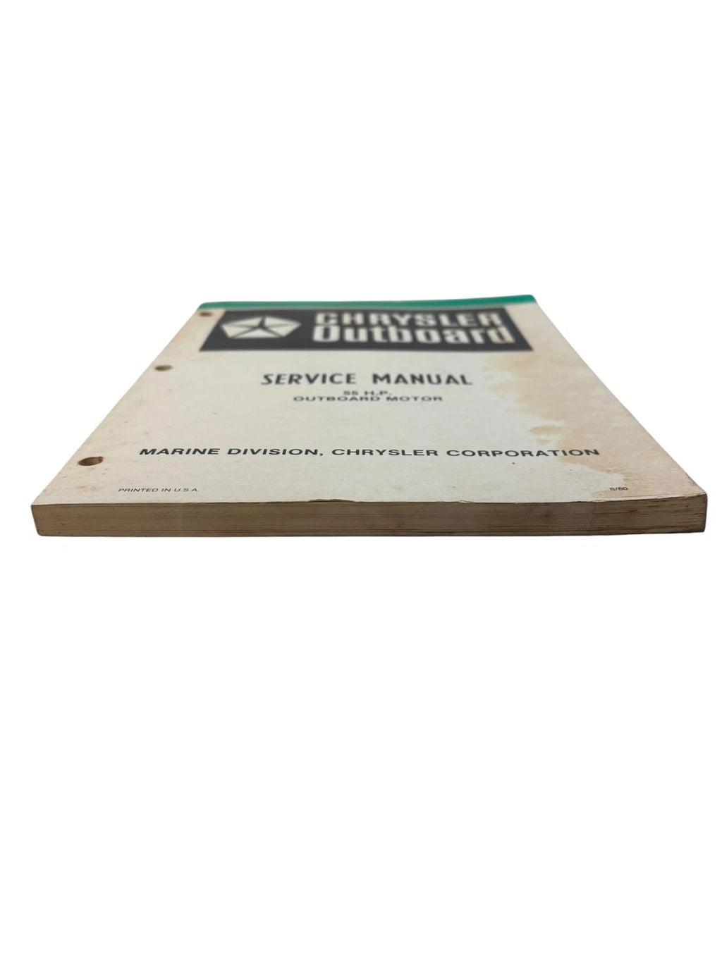 Service Manual for Chrysler Outboards OB3437 (55 HP)