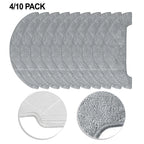 Set of 4 Microfiber Mop Pads for Liectroux Lilin X6 (Compatible)