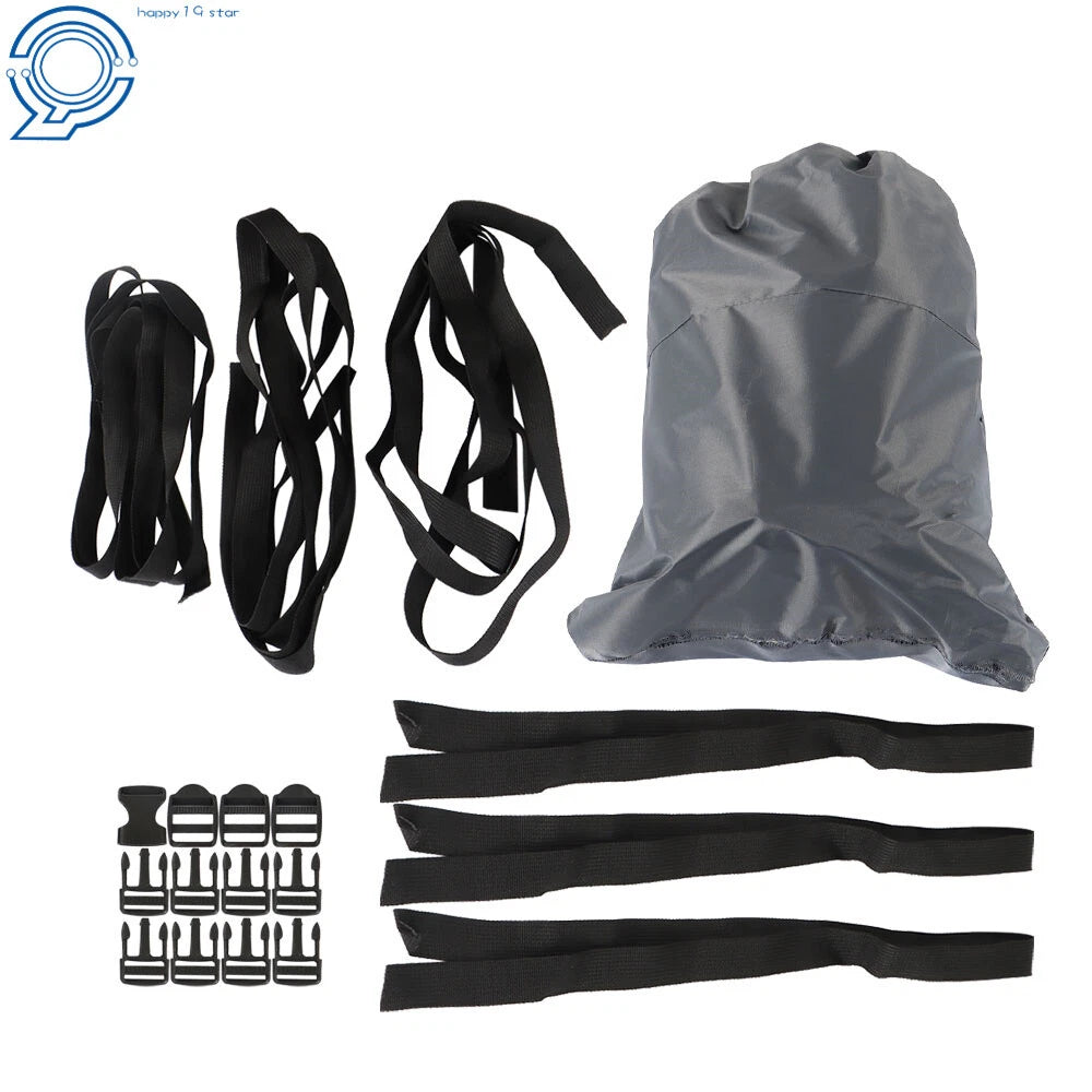 Boat Cover for 14-16 Ft Boats (Waterproof, Heavy Duty, Trailerable)