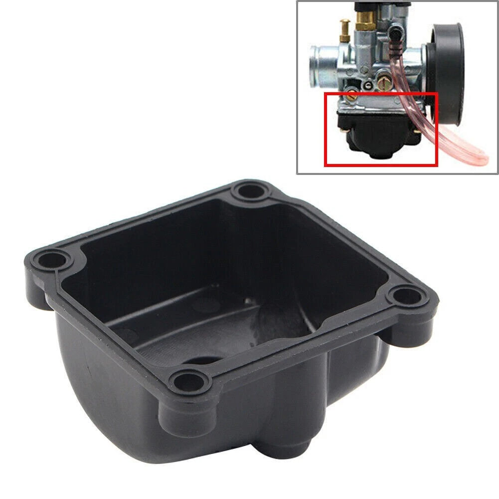 Carburetor Float Bowl Chamber for PHBG 50cc (Transparent Black Plastic)